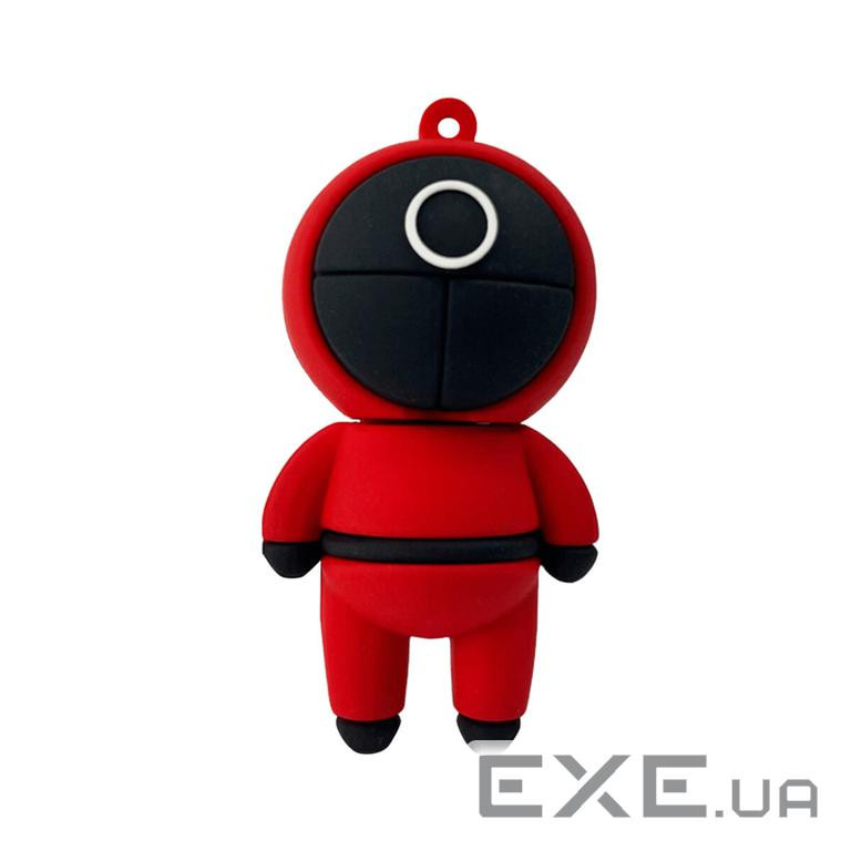 USB флеш накопичувач Wibrand 16GB Squid Game Red USB 2.0 (WI2.0/SG16R)