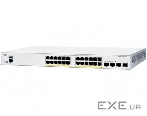 Catalyst 1200 24-port GE, Full PoE, 4x1G SFP (C1200-24FP-4G)