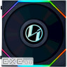 Вентилятор LIAN LI Uni Fan TL LCD 120 Reverse Blade Black (G99.12RTLLCD1B.00) (G99.12RTLLCD1W1B.00)