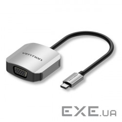 Адаптер VENTION USB-C - VGA Gray (TDFHB)