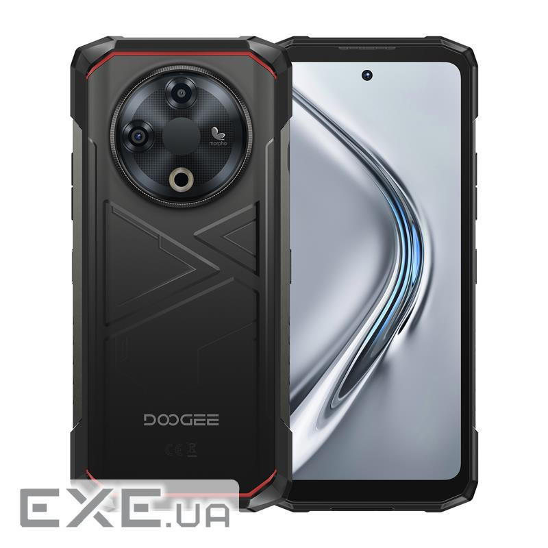 Смартфон Doogee Fire 6 6.56" 6/256ГБ, 2SIM, 10400мА•год, чорний (з тепловізором (6923740234303)
