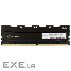 Модуль пам'яті EXCELERAM Kudos Red DDR4 2666MHz 8GB (EKBLACK4082619A)