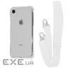 Чохол WAVE Clear Case with Strap iPhone Xr white (57005 white)