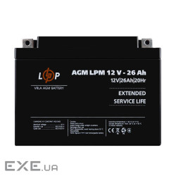 Аккумулятор AGM LPM 12V - 26 Ah (42189)