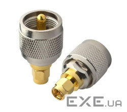 Перехідник SMA Male - UHF Male (SMA тато,штекер-UHF тато,штекер) ціна за 1 шт (YT42307)