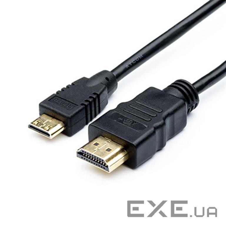 Кабель мультимедійний HDMI M to HDMI micro M 1.0m Atcom (6153)