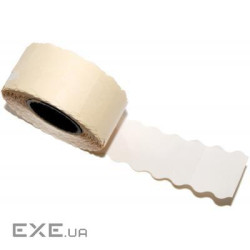 Етикет-стрічка Aurika 26х12 white, 25 рул (2612W)