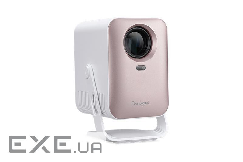 Проєктор AOpen QH31s HD, 150 lm, LED, 1.36, WiFi, рожевий, Whale TV (MR.JYQ11.001)