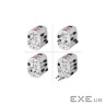 Перехідник Travel Adapter EU to US,AS,AUS,NZ,CN,AF,ME,GB,CH,IT,HK,INr EMOS (P0056N)