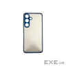 Чохол до мобільного телефона Dengos Kit Samsung Galaxy S25 Matte + glass (Blue) (DG-KM-142)