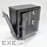 Шафа 12U, 620х350х640 мм (Ш * Г * В), акрилове скло, чорний (UA-MGSWA1235B)