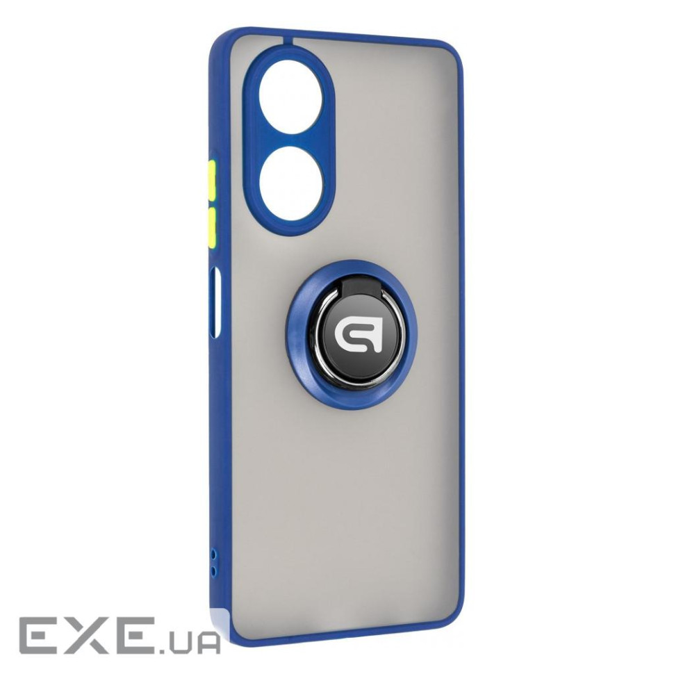 Чохол до мобільного телефона Armorstandart Frosted Matte Ring OPPO A58 4G Navy Blue (ARM72705)
