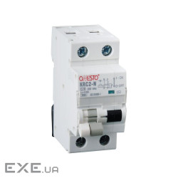 Диференціальний автоматичний вимикач ONESTO 1п+N, 32А, 100A , тип AC, RCBO (KRC2-N)