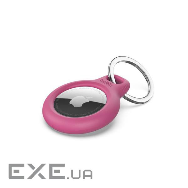 Тримач Belkin Secure Holder with Key Ring AirTag, pink (F8W973BTPNK)