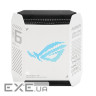 Бездротовий маршрутизатор Asus ROG Rapture Gaming Mesh System GT6 White 1pk (GT6- (90IG07F0-MU9A30)