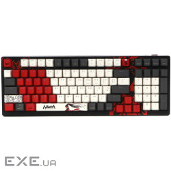 Механічна бездротова клавіатура A4Tech Bloody WS98 (Naraka), з малюнком