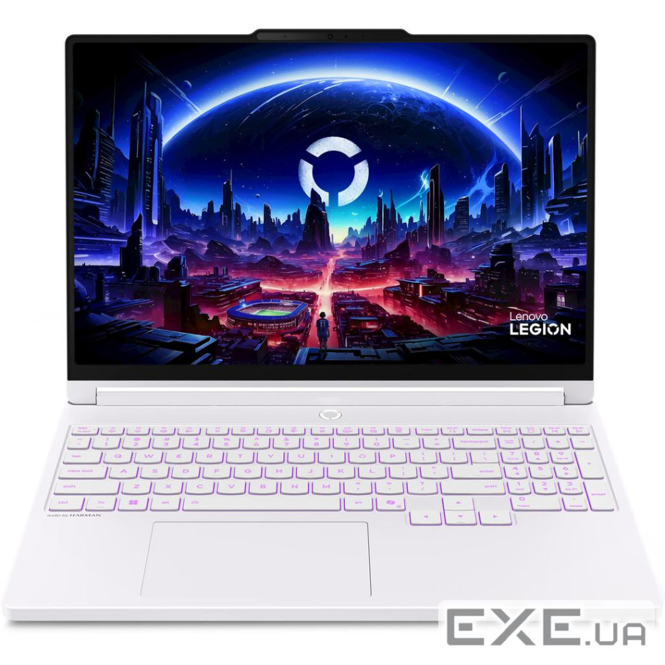 ноутбук 15.3_2.5K_OLED/R9 AI 465/32/1TB SSD/RTX 50 70 12GB/DOS/BL/Glacier White LENOVO (83Q6009KRA)