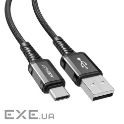Кабель ACEFAST C1-04 USB-A to USB-C aluminum alloy Black (AFC1-04B)