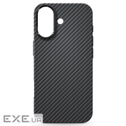 Чохол до мобільного телефона Armorstandart LikeCarbon2 MagCase для Apple iPhone 16 Black (ARM83810)