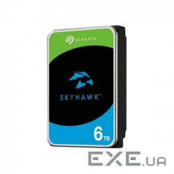 Жорсткий диск Seagate SkyHawk 6TB 5400U/Min 256MB SATA III 3.5 