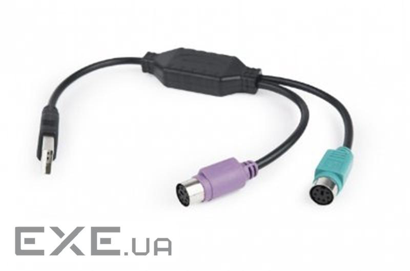 Перехідник USB to PS/2 Cablexpert (UAPS12-BK)