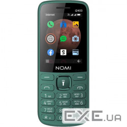 Мобільний телефон Nomi i2403 Dark Green