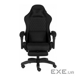 Крісло ігрове GT Racer X-2339 Black (X-2339 Fabric Black)