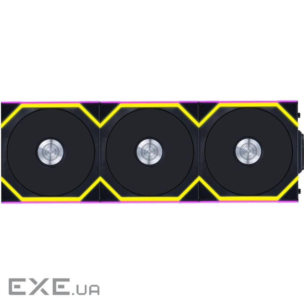 Повітряне охолодження для ПК LIAN LI Uni Fan SL WIRELESS 120-3, Black (G99.12SL1W3B.00)