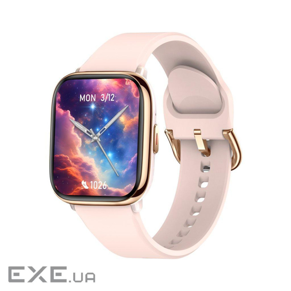 Смарт-годинник Gelius Pro GP-SW014 (Amazwatch GTi) Gold Rose