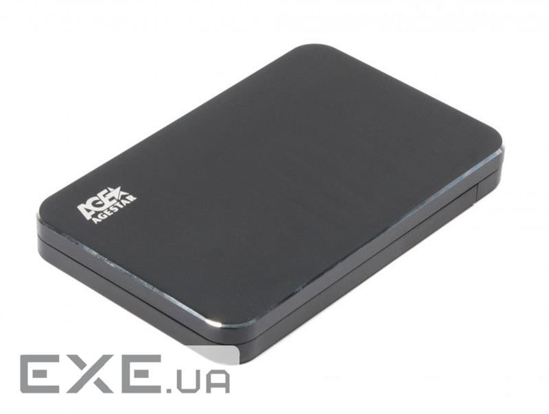 Кишеня зовнішня AgeStar 2.5", USB3.1, чорна (31UB2A18 (Black))