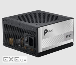 Блок живлення MSI 1000W (PRO A1000PL PCIE5)