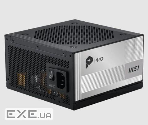 Блок живлення MSI 1000W (PRO A1000PL PCIE5)