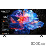 Телевізор 65 TCL LED 4K 60Hz Smart Google TV Black (65P61K)