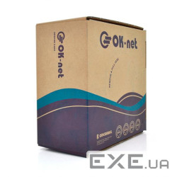 Кабель Одескабель КПВ-ВП (350) 4 * 2 * 0,50 (UTP-cat.5Е), OK-net, (CU), для внутр. робіт, (49245 100м )