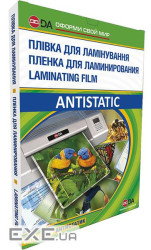 Плівка для ламінування, 80x111, 100 мкм, глянсова, 100 од, D&A Art Antistatic (11201010508YA) , D&A Art Antistatic (1120