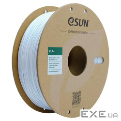 Пластик для 3D-принтера eSUN PLA+ P1.75мм, 1кг, white cold (PLA+P175CW1)