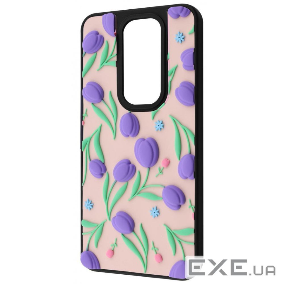 Чехол WAVE Doodle Case Xiaomi Redmi Note 8 Pro flowers (64566 flowers)