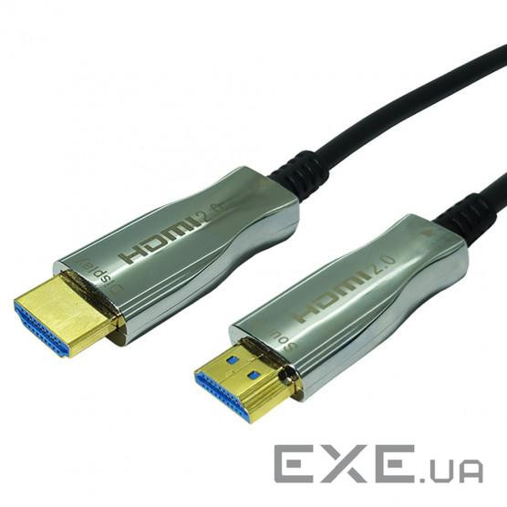 Кабель монітора-сигнальний Lucom HDMI M/M 10.0m, v2.1 8K@60Hz Optical Hybrid Act (78.01.3222-1)