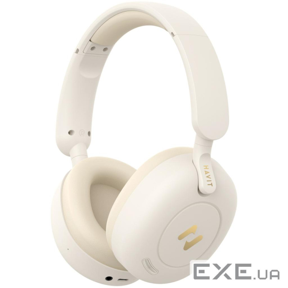 Навушники Havit HV-H655BT Pro ANC Beige (6939119065935)