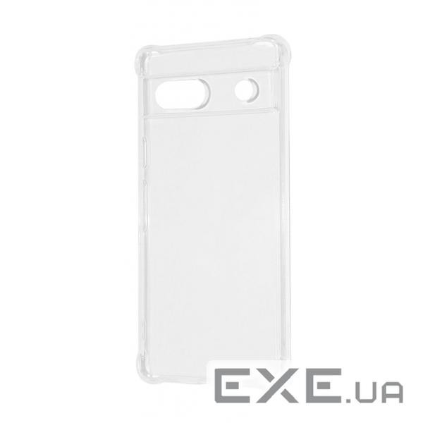 Чохол WXD Силікон 0.8 mm HQ Google Pixel 7a clear (55031)