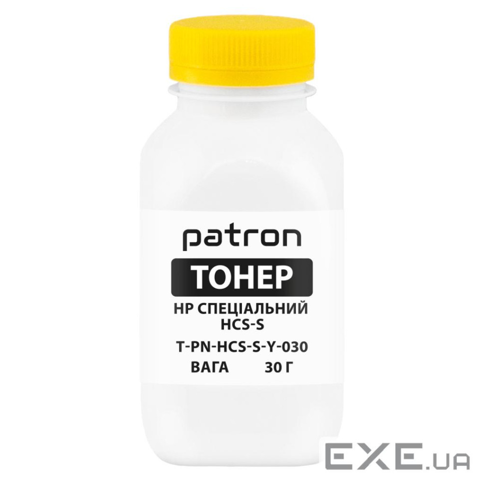Тонер HP CLJ Pro 4203/4303/Canon 069/MF1333C, Special 30g, Yellow Patron (PN-HCS-S-Y-030)