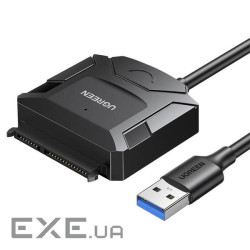Перехідник USB 3.0 Type-А to SATA III (F) CR108 Ugreen (20611)