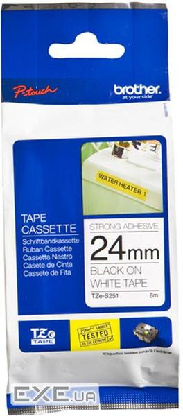 Стрічка для принтера етикеток Brother TZES251