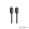 Кабель мультимедійний HDMI M to HDMI M 2.0m V2.0 4K 60Hz HP (HP_DHC-HD01-02M)