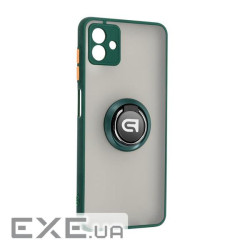 Чохол-накладка Armorstandart Frosted Matte Ring для Samsung Galaxy A04 SM-A045 Dark Green (ARM68343)