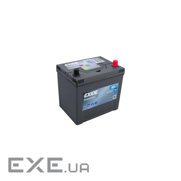 Акумулятор автомобільний EXIDE PREMIUM 65A (EA654)