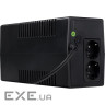 ДБЖ Prologix 800 (PLP800VA2LED), Lin.int., AVR, 2 x євро, пластик
