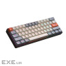 Дротова механічна клавіатура GamePro MK130 V2 Infinity QLAB Sakura Black (MK130-V2-B-QS)