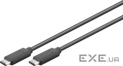 Кабель USB-пристроїв -C Goobay M/M 1.0m, (3.1Gen1) 2xShield D = 4.0mm (75.06.7976-150)