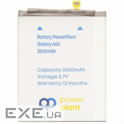 Акумуляторна батарея PowerPlant Samsung Galaxy A60 (EB-BA606ABU) 3500mAh (SM170708)